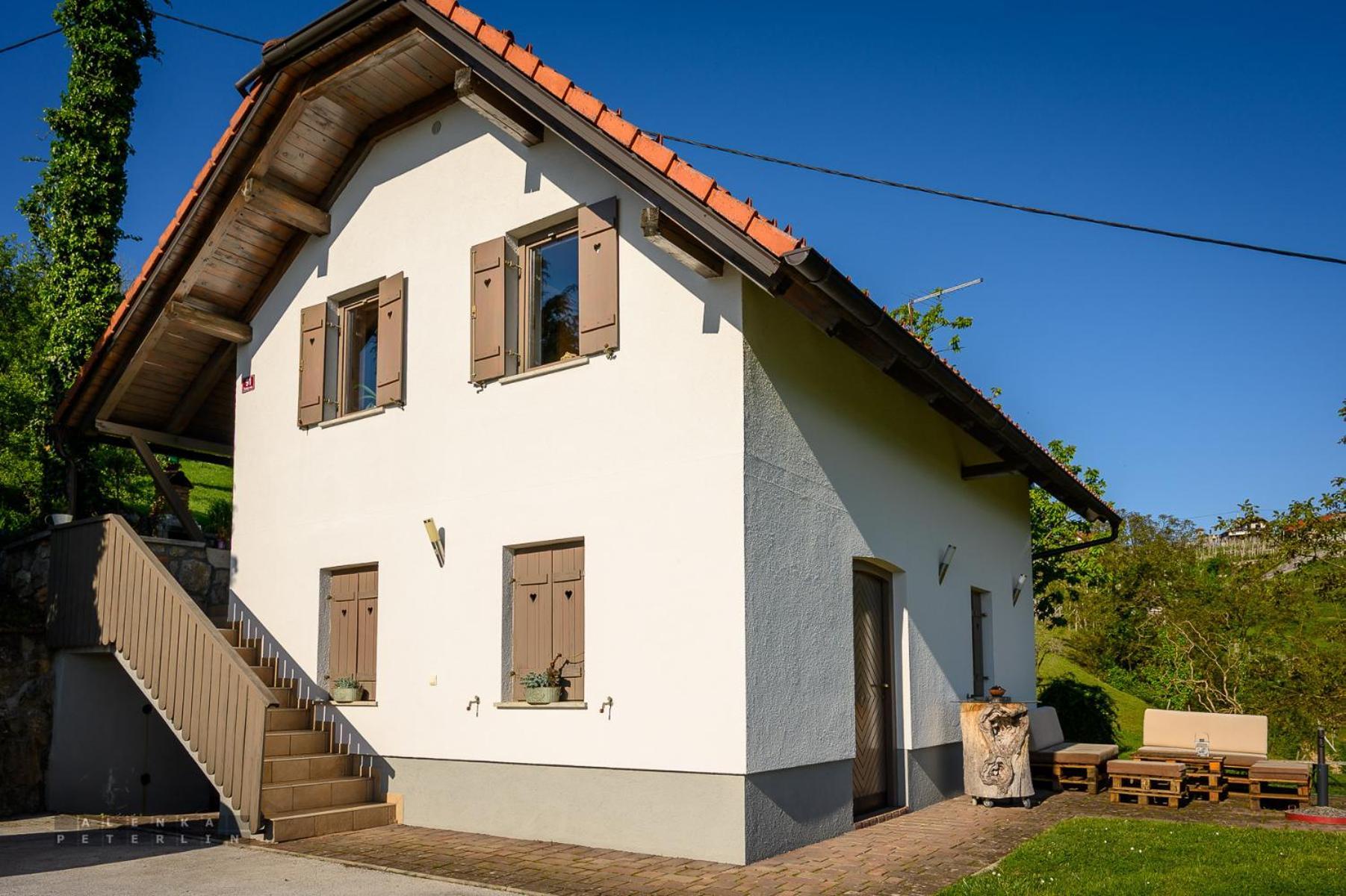 Vineyard Cottage Klemencic Novo Mesto Eksteriør billede